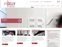 Tablet Screenshot of frkelly.com